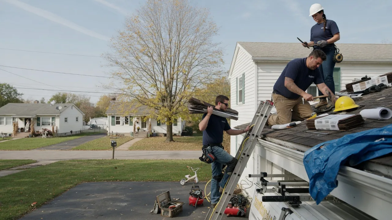 Local Roofing Contractors in Midland, MI near me